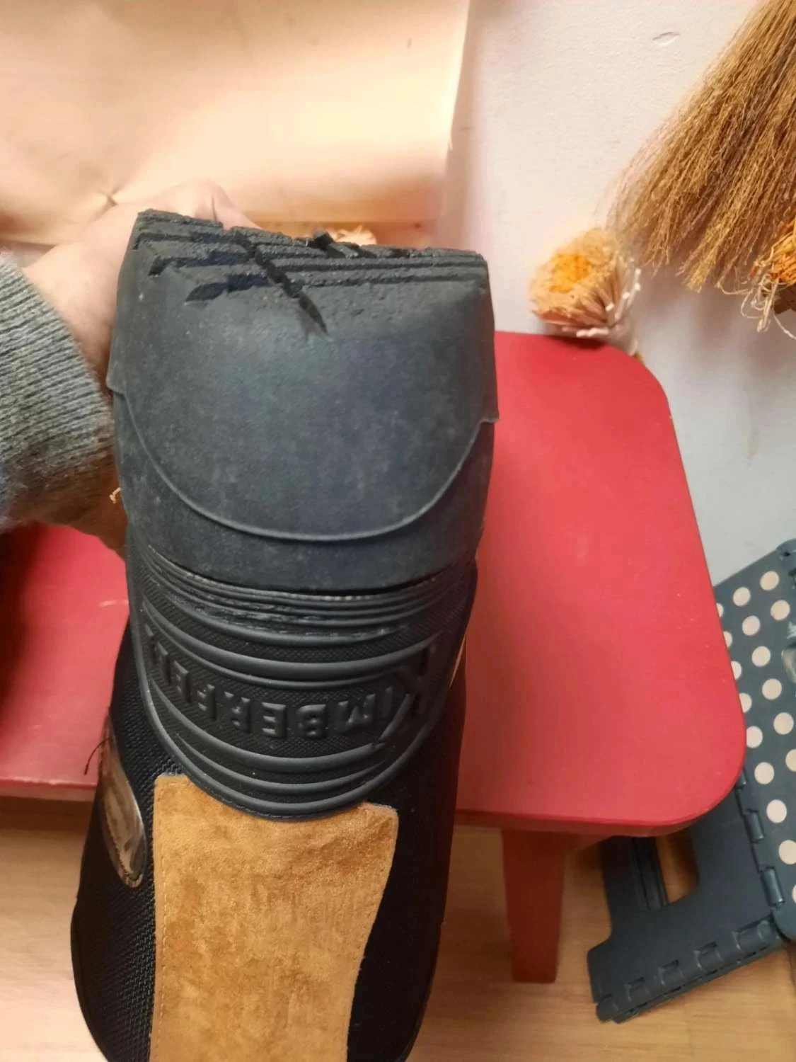 🥀Botas de couro com sobrebotas removível, 41. Kimberfeel. – photo 8
